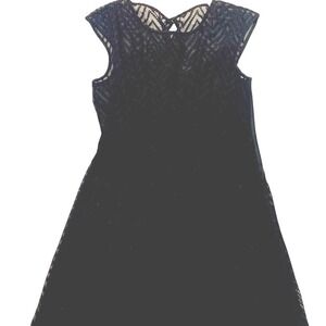 J. Crew knee length black dress‎